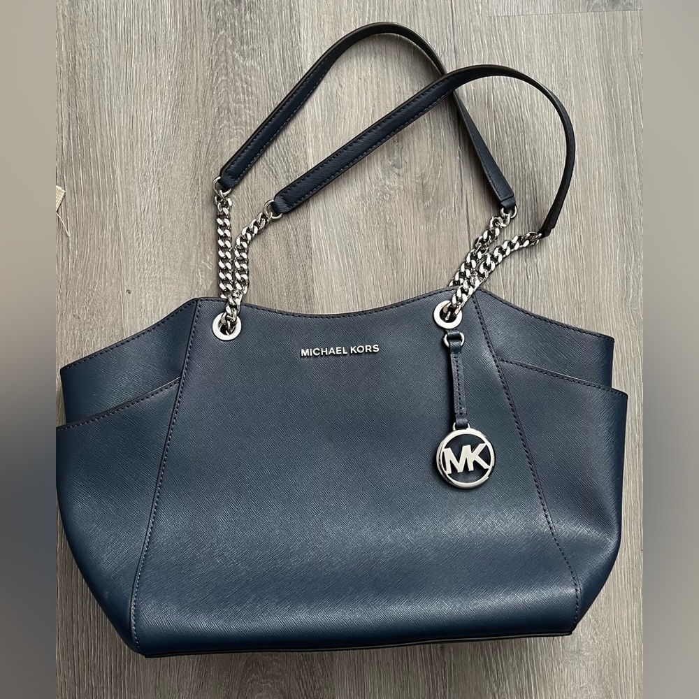 Michael Kors Dark Blue Shoulder Bag